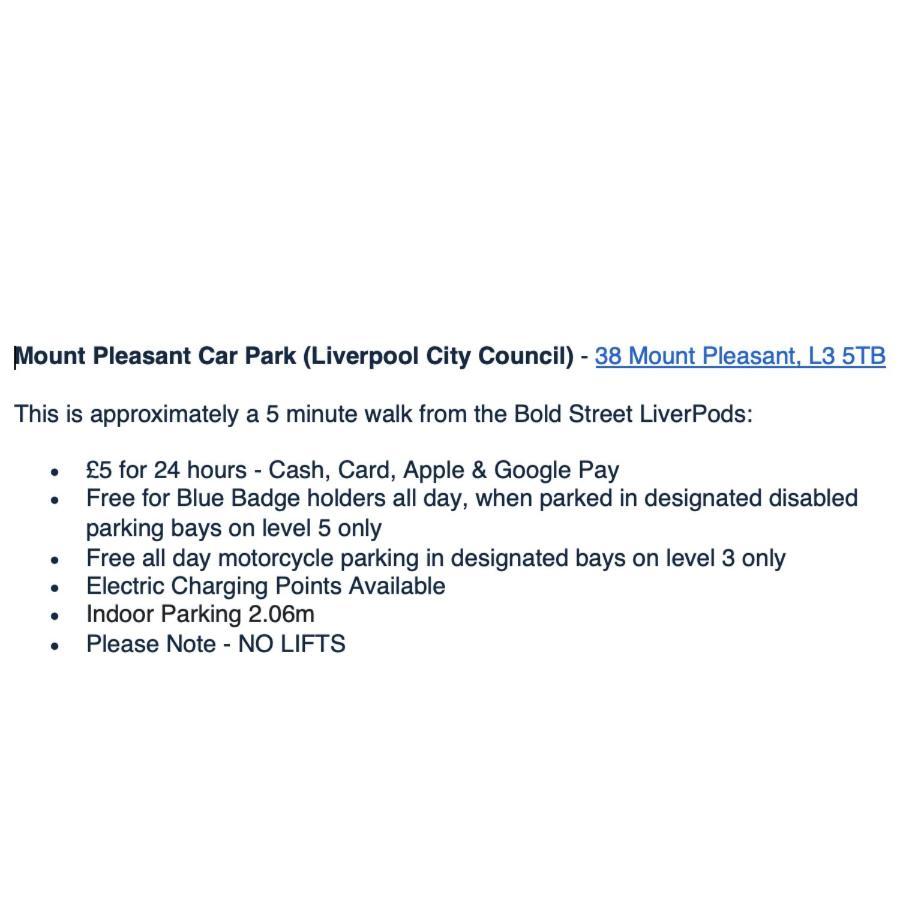 The Bold St Liverpods By Serviced Living Apartment Liverpool